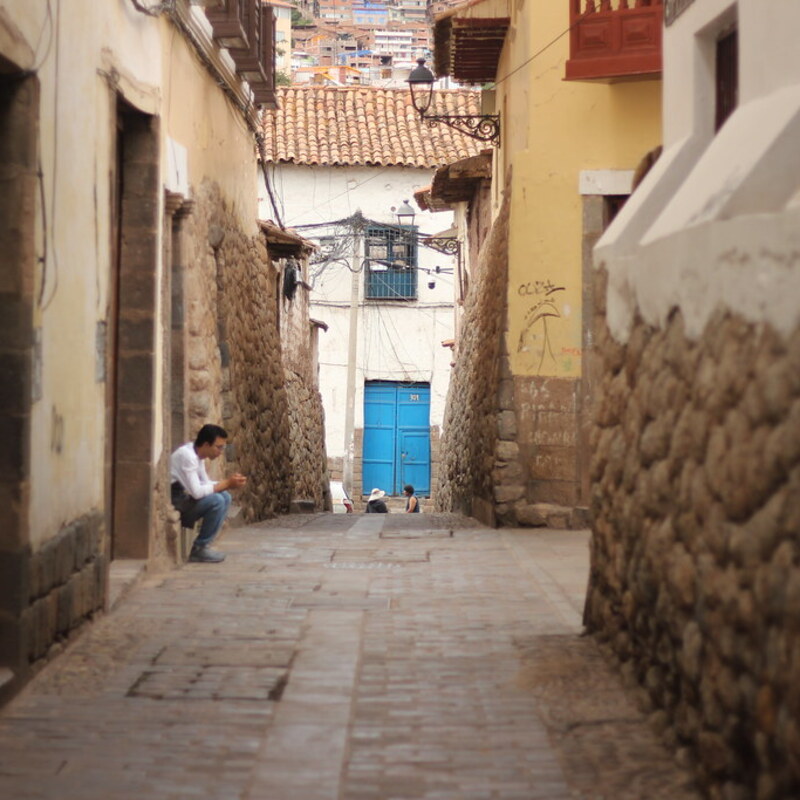 Historic Cuzco Center Alley