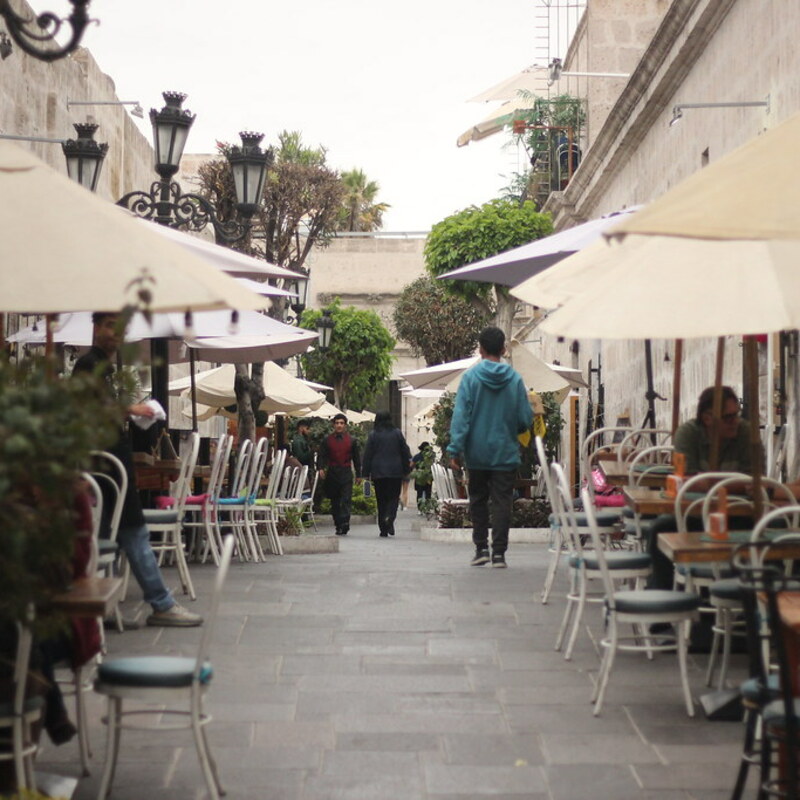 Arequipa's drink zone